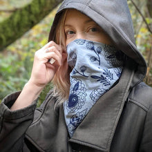 Load image into Gallery viewer, Astor bandana-gray and indigo