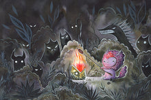 Load image into Gallery viewer, Night Creeps- print
